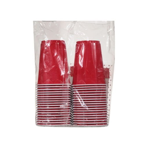 Vasos de plástico rojo First Street - Image 2