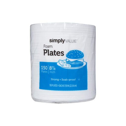 Plato de foam Simply Value