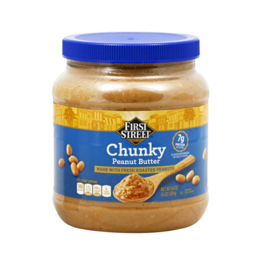 Crema de cacahuate en trozos First Street