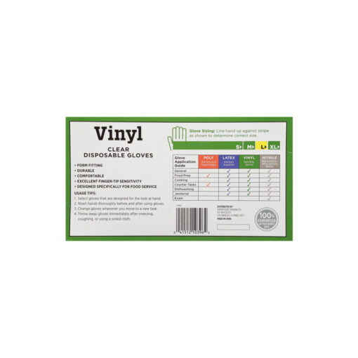 Guantes desechables vinilo First Street - Image 2