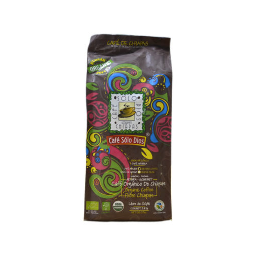 Café orgánico arábico Solo Dios