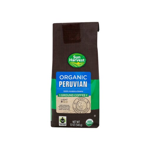 Café orgánico Peruano Sun Harvest