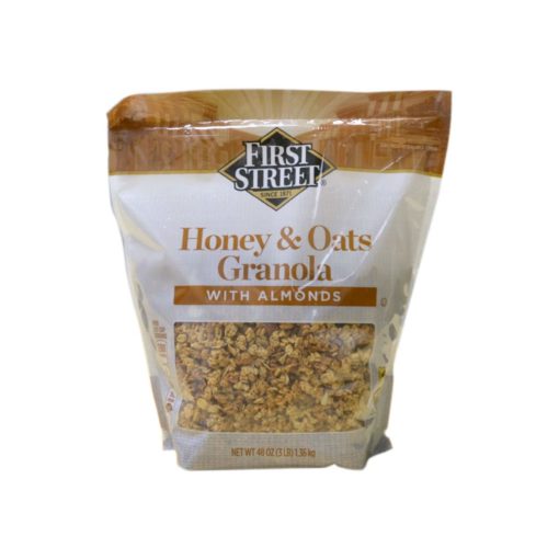 Granola con miel avena almendra First Street