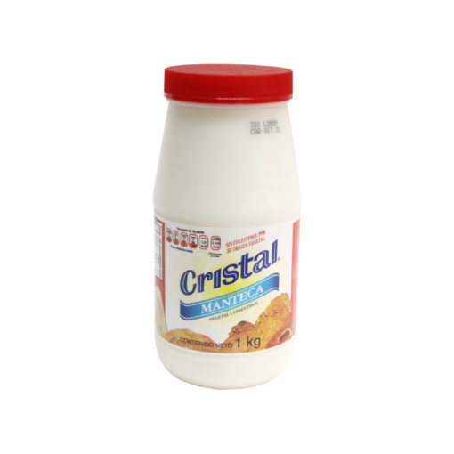 Manteca vegetal Cristal (1 kg)