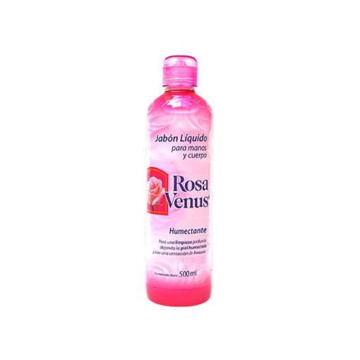 Jabón líquido para manos Rosa Venus