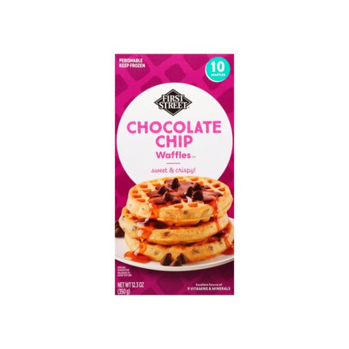 Waffles sabor chocolate First Street