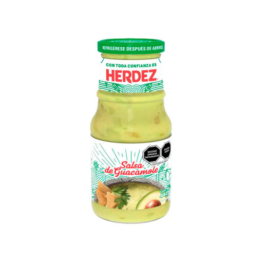 Salsa tipo guacamole Herdez