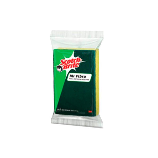 Esponja con fibra mediana Scotch Brite
