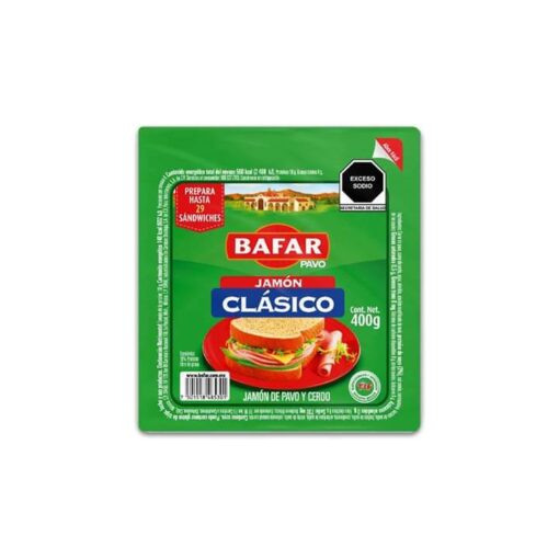Jamón de pavo Bafar