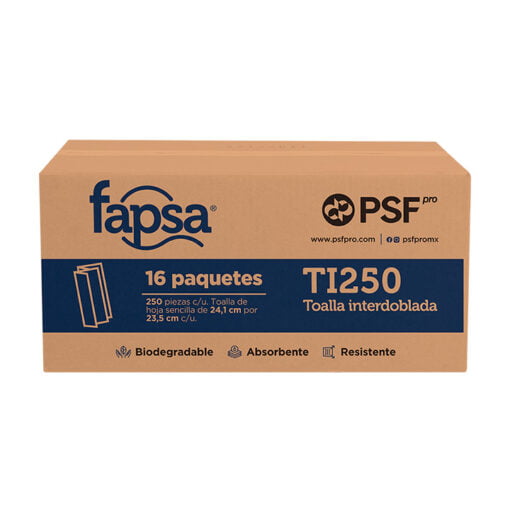 Toalla interdoblada TI250 Fapsa