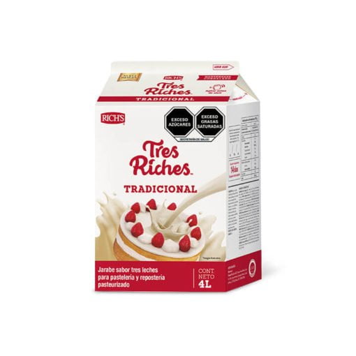 Jarabe tres riches tradicional Rich's