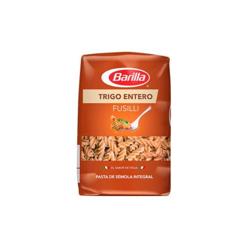 Pasta fusilli de trigo entero Barilla