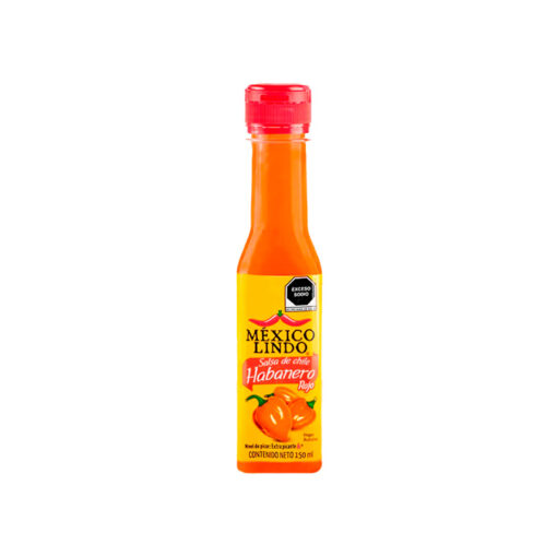 Salsa habanera roja México Lindo