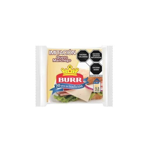 Imitación queso Manchego Burr