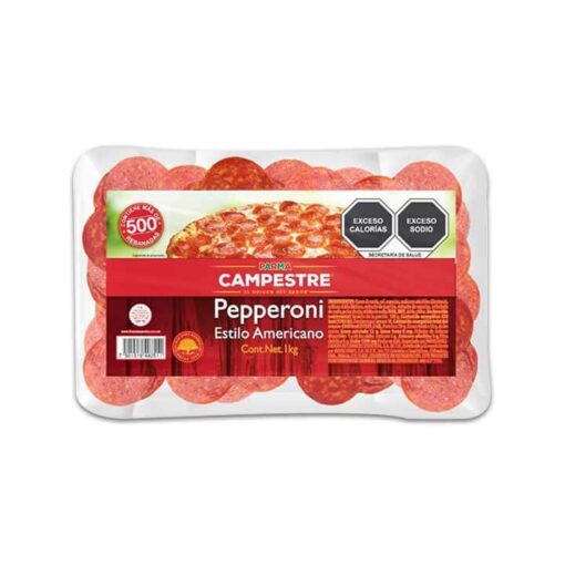 Pepperoni estilo americano Campestre