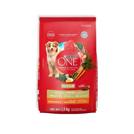 Alimento para perro adulto One (2 kg)
