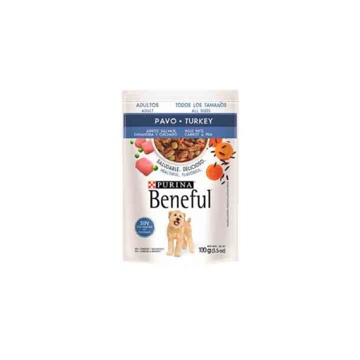 Pouch de pavo para perro Beneful
