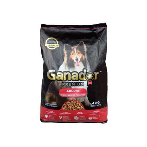 Alimento para perro adulto Ganador Premium (4 kg)