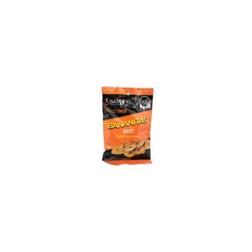 Botana natural bananitas dulces Sayab