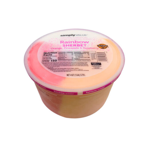 Nieve arcoiris de sabores Simply Value (3.79 l)