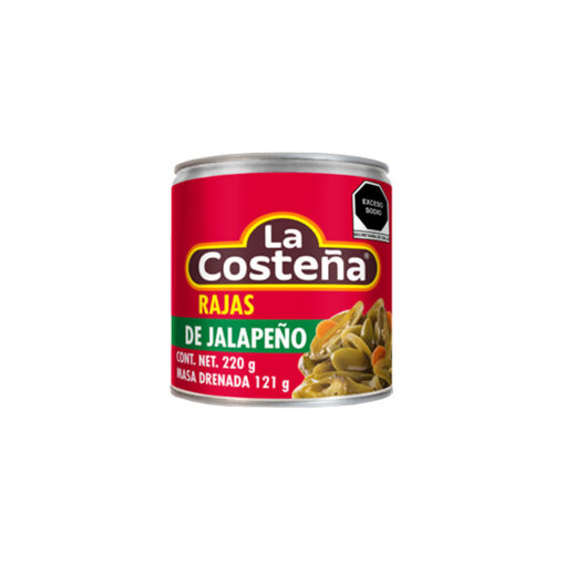 Jalapeños en rajas La Costeña