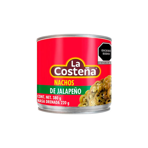 Chiles jalapeños nacho La Costeña