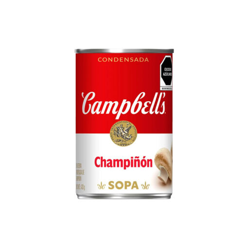 Crema de champiñones Campbell's