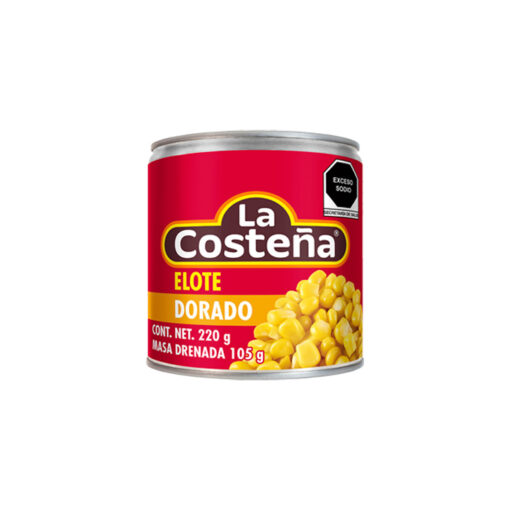 Elote dorado entero La Costeña