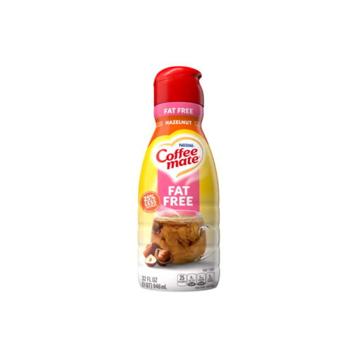 Crema para café sabor hazelnut fat free Coffee Mate