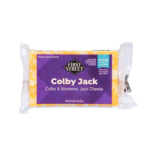 Queso colby jack en barra First Street