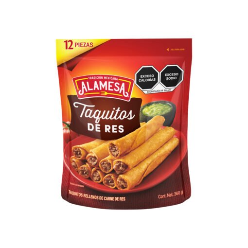 Taquitos de res Alamesa