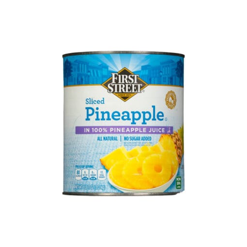 Piña rebanada First Street