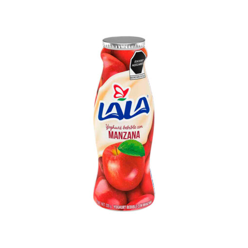 Yoghurt bebible sabor manzana LALA