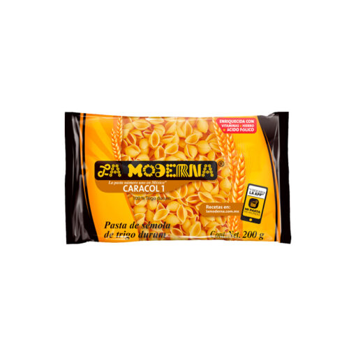 Pasta caracol 1 La Moderna