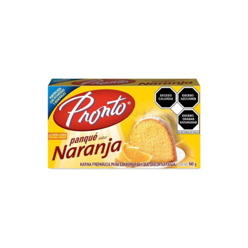 Harina para panqué de naranja Pronto